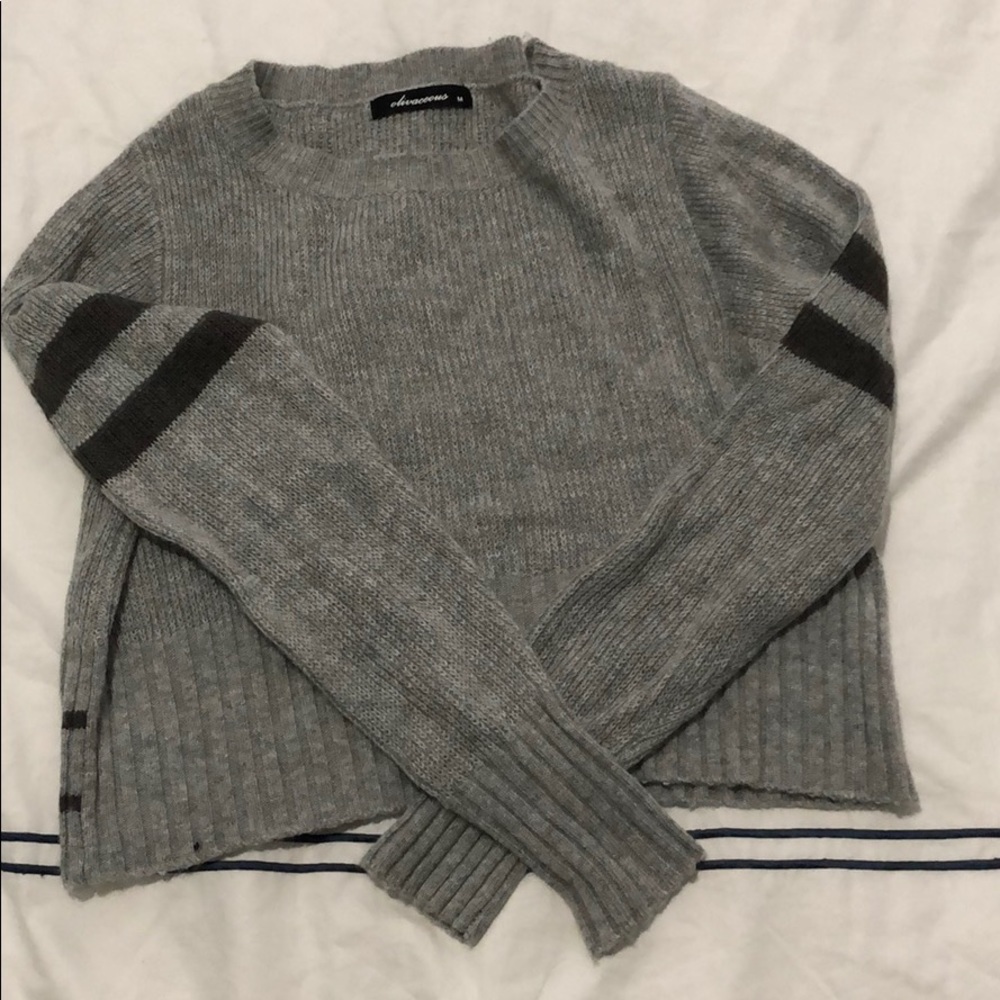 Grey sweater